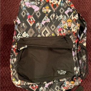 Disney Villains Multi-Color Backpack